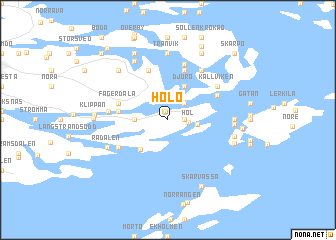 map of Hölö