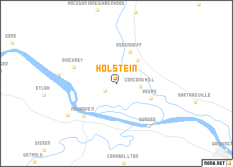 map of Holstein