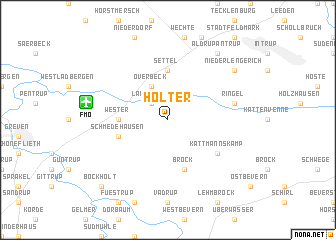 map of Hölter