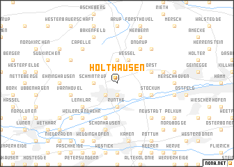 map of Holthausen