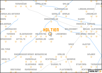 map of Holtien