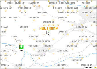 map of Holtkamp