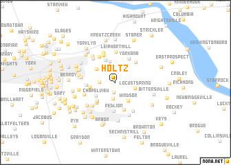 map of Holtz