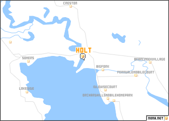 map of Holt