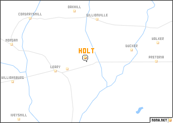 map of Holt