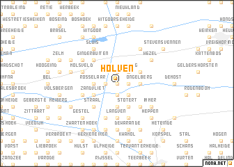 map of Holven
