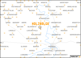 map of Holzbalge