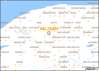 map of Holzdorf