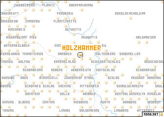 map of Holzhammer
