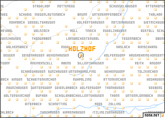 map of Holzhof