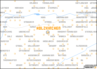 map of Holzkirchen