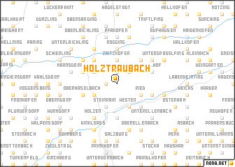 map of Holztraubach