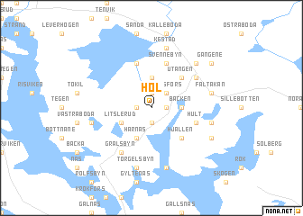 map of Hol