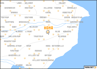 map of Homå