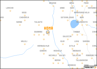 map of Homa