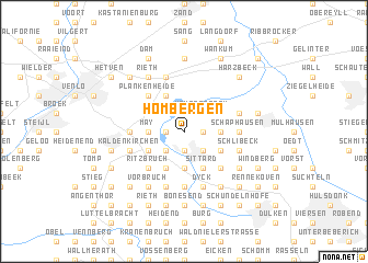 map of Hombergen