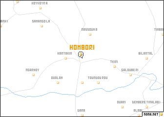 map of Hombori