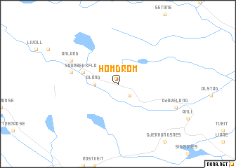 map of Homdrom