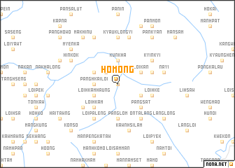 map of Homöng