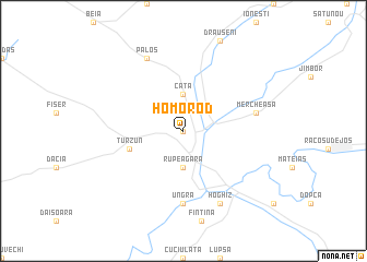 map of Homorod