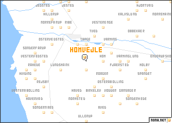 map of Hømvejle