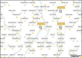 map of Ho-na