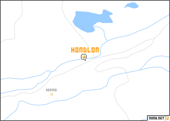 map of Hondlon