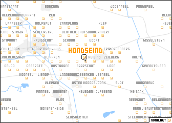 map of Hondseind