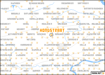 map of Hondstraat