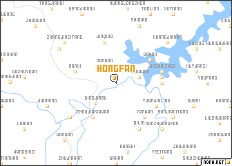 map of Hongfan