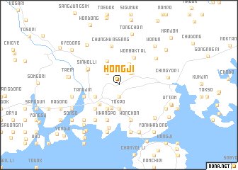 map of Hongji