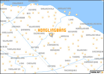 map of Honglingbang