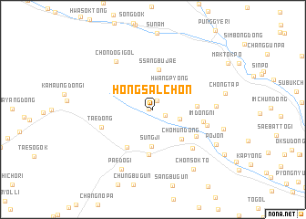 map of Hongsal-ch\