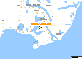 map of Hongsangp\