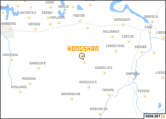 map of Hongshan
