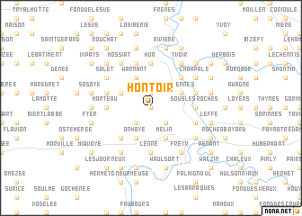 map of Hontoir