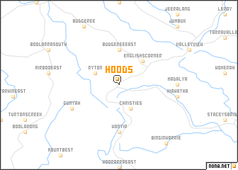 map of Hoods