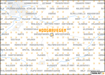 map of Hoog-Bavegem