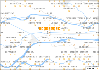 map of Hoogbroek