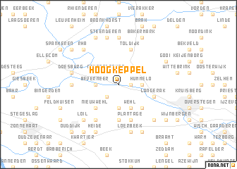 map of Hoog-Keppel