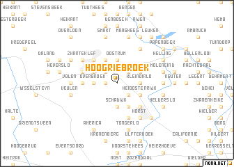 map of Hoogriebroek