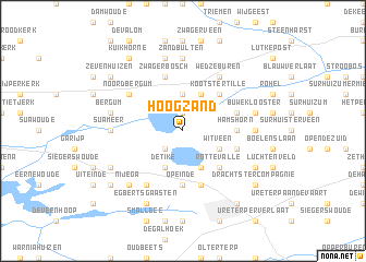 map of Hoogzand