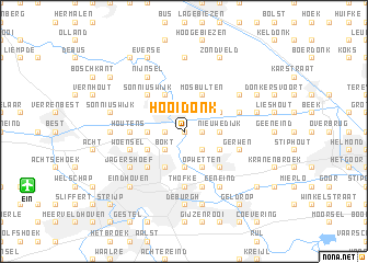 map of Hooidonk