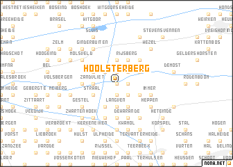 map of Hoolsterberg