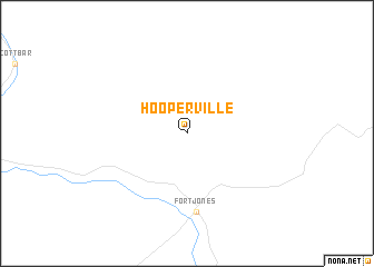 map of Hooperville