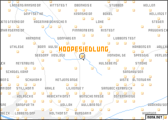 map of Hoope Siedlung