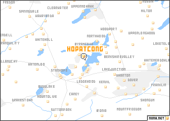 map of Hopatcong