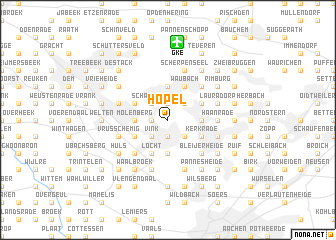map of Hopel