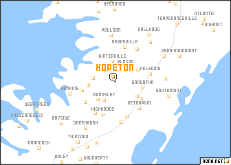 map of Hopeton