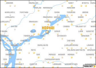 map of Hophai